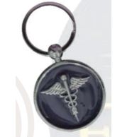 Metal Custom Keychain for Branding, Events and Everyday Carry, Durable Promotional Gift Item for Corporate Giveaways, Custom Engraving and Daily Utility